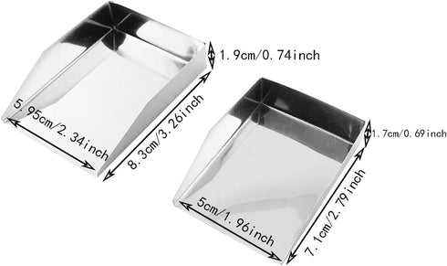 Maxmoral 5IN1 Craft Jewelry Bead Diamond Scoop Set Mini Shovel Gemstone Scoop Bead Shovel Jewelry Tool for Pearls Gemstones Pick up Beads Sorting ...