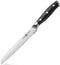 Klaus Meyer Stahl High Carbon Exclusive German Steel 6 inch Utility Serrated Knife (Black)...