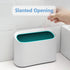 AYADA Tiny, Desk Mini Trash Can, Trash Bin, Waste Basket 1.5 L Desktop, Countertop, Makeup Tabletop Trash Can Little Cute Plastic (White)...