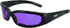 Global Vision Chicago Padded Riding Glasses (Black Frame/Purple Lens)...