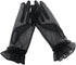 QRBTSCL Women's Ruffled Tulle Mesh Gloves Wedding Party Gloves Short Prom Evening Gloves...
