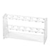 Acrylic Test Tube Holder Rack for 10ml Centrifuge Tubes Clear?Holds 13-16mm Tubes (10ml, 6 Wells)...