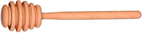Creative Hobbies® 6 Inch Wood Honey Dipper Stick Server for Honey Jar Dispense Drizzle Honey New | Pack of 6...