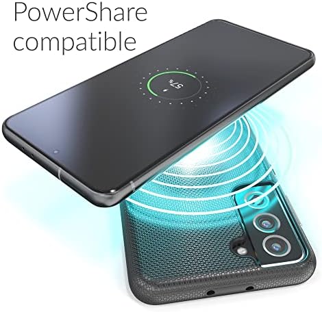 Crave Dual Guard for Galaxy S21 Case, Shockproof Protection Dual Layer Case for Samsung Galaxy S21, S21 5G (6.2 inch) - Black...