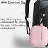AirPods 3 Case Cover with Keychain, Soft Silicone Protective Case Compatible with AirPod 3rd Generation 2021, Shockproof, Colorful Earbuds Case Su...