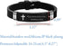 Black Religious Quote Faith Christian Bible Verse Inspirational Bracelet Wristband Cross Bracelets for Mens Dad God Gift...