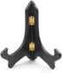 Fox Run Black Plate Stand, 6-Inch, Wood...