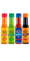 Mexico Lindo Hot Sauce Variety Pack | Includes One Bottle Each of Picante Negra + Red Habanero + Green Habanero + 7 Mares | 5 Fl Oz Bottles (Pack ...