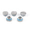 Thread Water Plug, 5Pcs Brass G1/4 Thread Screw-in Water Stopper Plug for PC Water Cooling System System Cooling pc Thread Plug...
