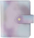 Purple PU Leather Budget Binder Cover, for A7 6-Ring Money Organizer Budgeting Refillable Loose Leaf Receipt Binder Notebook Bookmark Planner Book...