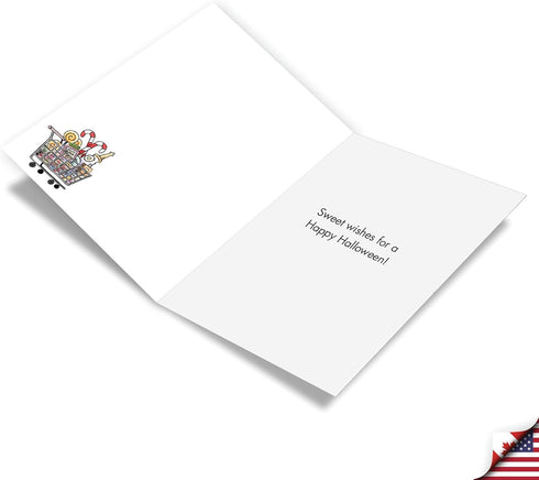 NobleWorks Funny Halloween Greeting Card with 5 x 7 Inch Envelope (1 Card) Witch Renovation C10723HWG...