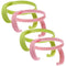 Bottle Handles Grips Compatible for Comotomo Feeding Baby Bottles (Set of 4, 2 Pink + 2 Green)...