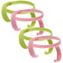 Bottle Handles Grips Compatible for Comotomo Feeding Baby Bottles (Set of 4, 2 Pink + 2 Green)...