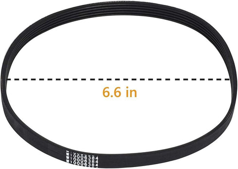 W10006384 Washer Belt Drive Belt Replacement for Whirlpool Kenmore WPW10006384 AP4514411 PS2579381 Washing Machine