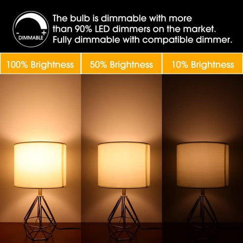 ASOKO ST64 Frosted LED Edison Vintage Light Bulbs, 6W Equivalent 60W 2700K Warm White, Dimmable LED Edison Bulb Antique LED Filament Bulbs 6 Packs...