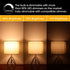 ASOKO T10 LED Frosted Bulbs Warm White 2700K 6W Dimmable Tube Vintage Led Bulbs 60 Watt Equivalent,E26 Medium Base 3 Packs...