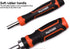 Edward Tools 31 Piece Ratchet Screwdriver Set - Easy Ratchet Screwdriver Pro Strong Magnetic Bit Tips includes Phillips, Slotted, Hex, Torx - 5-10...