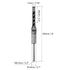 uxcell Square Hole Drill Bit, 7/16" High-Carbon Steel Hollow Chisel Mortise Power Tool for Woodworking...