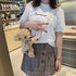 3D Cute Plush Animal Shoulder Bag Women Ladies Teddy Bear Cross Body Bag...