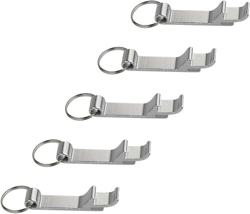 Anbers Keychain Bottle Opener, 10 Packs Mini Pocket Beer Opener...