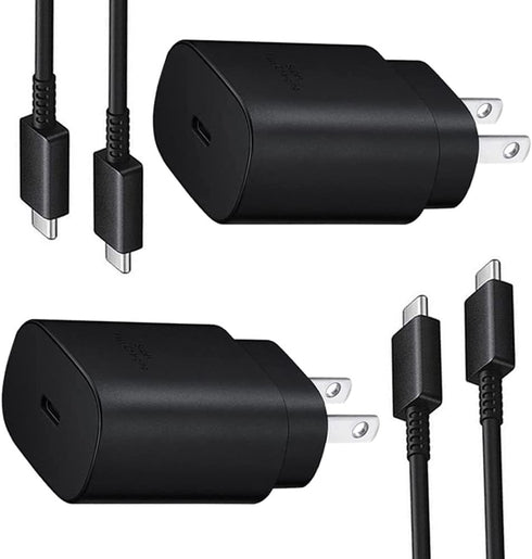 USB C Charger?2 Pack 25W Samsung Fast Charger Type C for Galaxy S22 Ultra/S22/S22+/S23/S21/S21 Ultra/S20/S20 Ultra/Note 10 Plus/Note 20 Ultra/Z Fo...