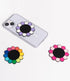 metisinno Magnetic Base Compatible with PopSocket Phone Grips and iPhone MagSafe Cases, Rainbow Multicolor...
