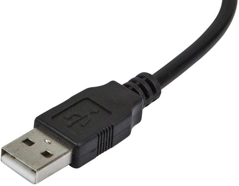 Monoprice PS/2 Keyboard/Mouse to USB Converter Adapter, Black...