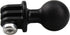 Ball Mount for GoPro Hero 12 11 10 9 8 7 6 5 4 3+ 3 Black 2018 Max Session Fusion, Osmo Action, AKASO, SJCAM Camera - Ball Head Mount Adapter (1-I...