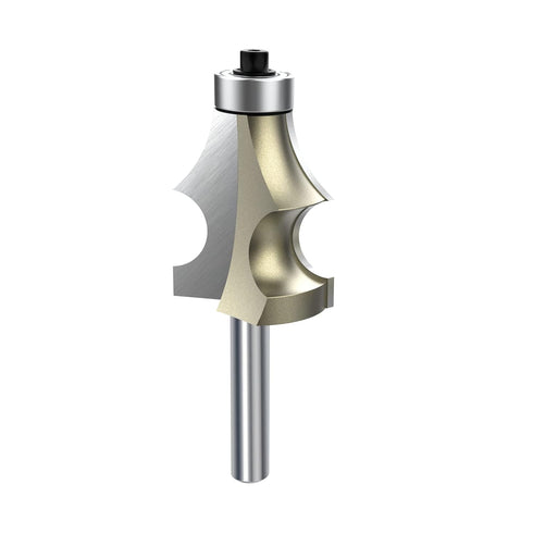 1/4 Inch Shank Architectural Molding Router Bit Industrial Quality Drawing line Bits Woodworking Cutter Tool - 1/2 Inch Cut Dia...