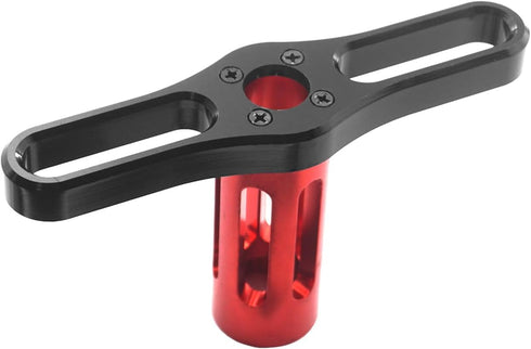 17mm Wheel Hex Wrench & 4/5/5.5/7mm Small Sleeve Hex Socket Wheel Spanner Tool for 1/8 1/10 RC Car Truck Crawler Truggy Buggy Tires Tyre...
