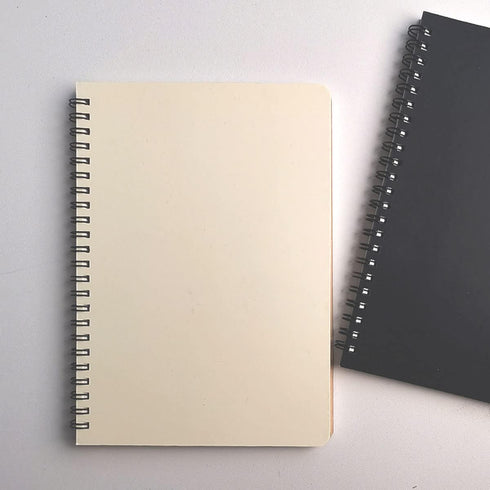 SUPERBOX Spiral Notebook, Journal Notebook, 3Pack, Lined Paper Sketchbook, 6” x 8”, Light Yellow...