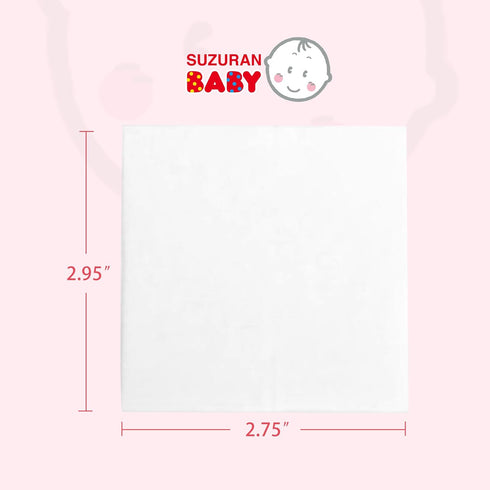 Baby Mouth Wipes Cotton Pure Water, Baby Finger Toothbrush Newborn Unscented Sensitive, Lint Free, Baby Oral Care For Baby Gums, Teeth and Tongue ...