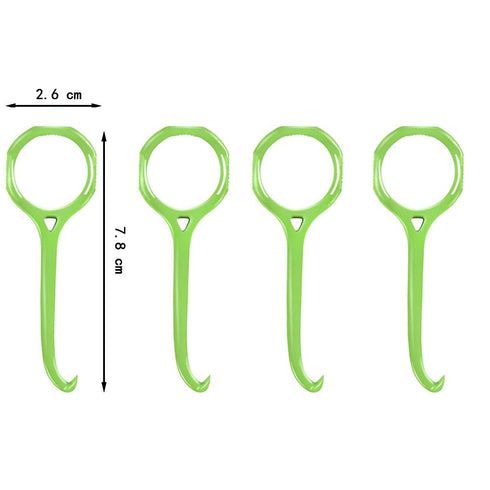 4 Pcs Remover Tool Clear Aligner Removal Tool for Invisible Removable Braces (green)...