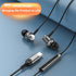 USB Type C Earphones Wired Earbuds Magnetic Bass Noise Canceling in-Ear Headsets with Microphone for iPhone 15 Pro Max iPad Pro Galaxy S23 Ultra S...