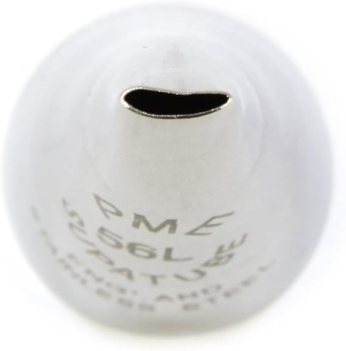 PME 56L Seamless Stainless Steel Small Petal Supatube Decorating Tip, for Left Handed Use...