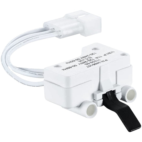 WP3406107 3406107 Dryer Door Switch Compatible with Whirlpool Maytag Kenmore Part Number AED4475TQ1 MEDC400VW0 AGD4475TQ1 NED4700YQ1 NED4600YQ1 WED4800XQ0 GEQ9800PW1 MGDX700XL1 MEDC300XW0 MEDC200XW0