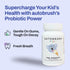 AutoBrush Kids Oral-Care Slow Dissolve Probiotic Tablets | Dental Supplements | Healthier Teeth and Gums | Balanced Mouth Biome| 30 Count (Vanilla...