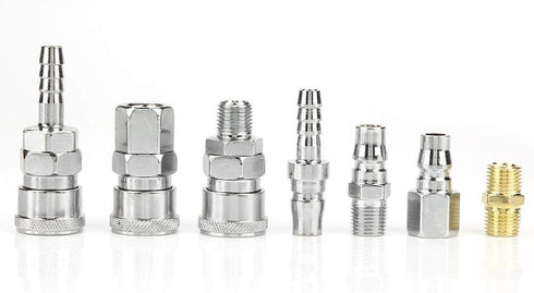 Japanese Adapter, Pneumatic Air Tool, 1/4" Connector Hose for Industry 8mm Adapter...