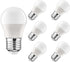 LED Light Bulbs 25W Equivalent Daylight White 6000K E26 120V A15 3W Bulbs for Bedroom Living Room Home Office Not Dimmable (Pack of 6) ??1.7*H3.1 ...