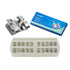 Dental Orthodontic Bracket for Teeth Brace 20PCS Mini Metal Braces Roth/MBT Slot. Roth/MBT 022 3/345 Hooks (MBT 022 345 with Hooks)...
