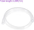 DMiotech 28mm ID 34mm OD Clear PVC Tube Flexible Transparent Hose Vinyl Tubing for Garden Water Tube,Air Tube Oil Tube,1m Length...