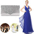 Queena Womens Shiny Glitter Evening Clutch Envelope Handbag Chain Purse for Wedding Party Prom Gift for Mom Wife Girlfriend...