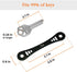 EM Premium Products Compact Key Holder - Pocket Key Organizer - 14 Keys Key Bar...