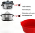 Leakproof & Reusable Slow Cooker Liners - Fits 6&7 Quart Round Crock-Pot - Dishwasher Safe Cooking Liner for Easy Cleanup...