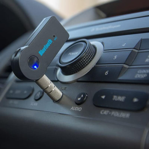 Bluetooth AUX Adapter for Car, Wireless Audio Receiver Portable Hands-Free Car Kits with AUX 3.5mm...