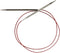 ChiaoGoo Red Lace Circular 40 inch (102cm) Stainless Steel Knitting Needle Size US 15 (10mm) 7040-15...