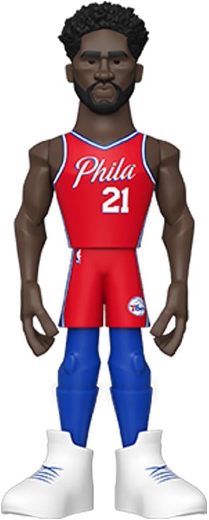 Funko Pop! Gold NBA: Sixers - Joel Embiid 5" with Chase (Styles May Vary)...