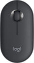 LOGI Pebble M350 Portable Wireless Mouse with Bluetooth or 2.4 GHz Receiver, Silent, Slim Computer Mouse with Quiet Click for Laptop, Notebook, PC...