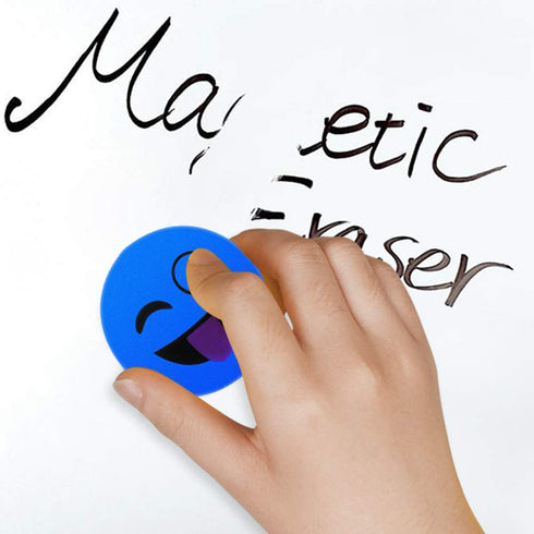40 Pack Magnetic Whiteboard Erasers Dry Eraser Dry Erase Erasers Bulk Chalkboard Eraser Cleaner for Classroom, Office (Blue, 2 inch)...