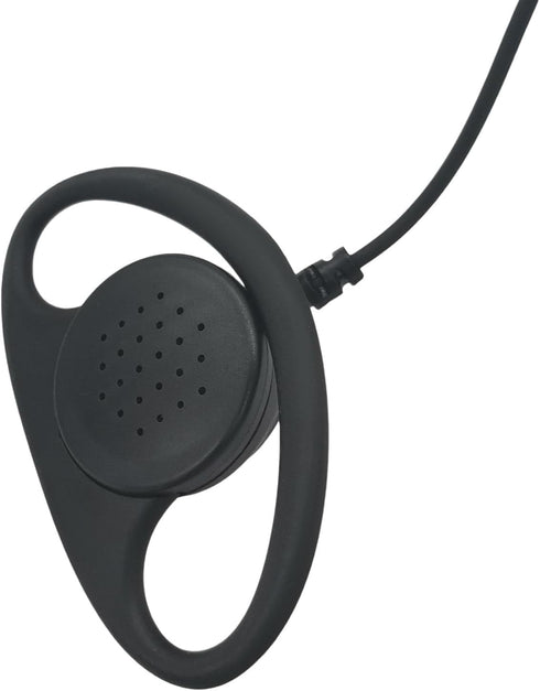 2-Way Radio Earpiece D Shape Loop Ring Ear Piece Headset for Baofeng uv5r uv 5r uv-5r for Retevis rt21 rt22 for Sancom for Kenwood 2 Pin Walkie Ta...